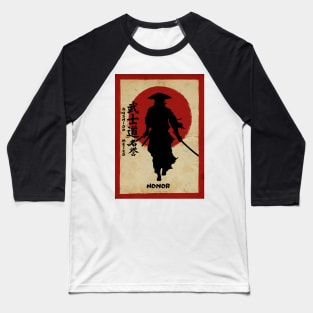 Bushido Honor Baseball T-Shirt